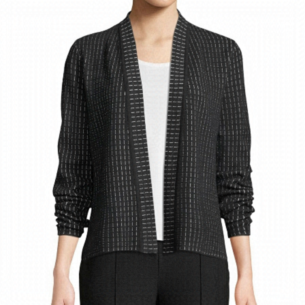 Eileen Fisher Silk and Organic Cotton Simple Shaped Cardigan size XL